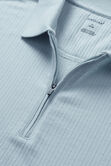 Premium Comfort Quarter Zip Jacquard Polo,  view# 5