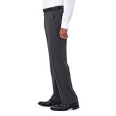 Premium Stretch Tic Weave Dress Pant, Med Grey view# 2