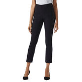 Flat Front Ankle Pant,  Black view# 1