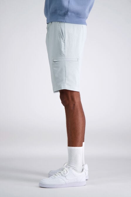 The Active Series&trade; Stretch Performance Utility Short, Light Grey view# 3