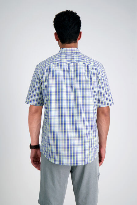 Woven Button Down Shirt - Multi Gingham, Yellow view# 2