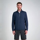 The Active Series&trade; Quarter Zip Heather Jersey, Charcoal Htr view# 4
