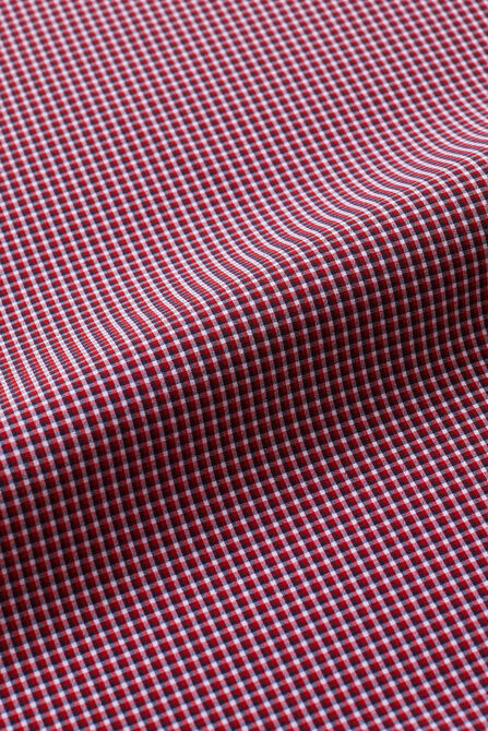 Smart Wash&trade; Dress Shirt - Red Check,  view# 6