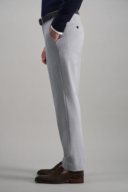 J.M. Haggar 4 Way Stretch Dress Pant, Light Grey view# 5