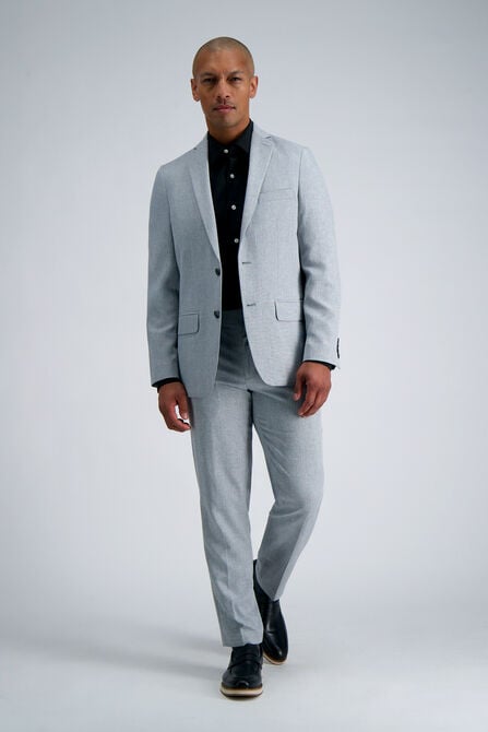 Smart Wash&reg; Dress Shirt - Black,  view# 4