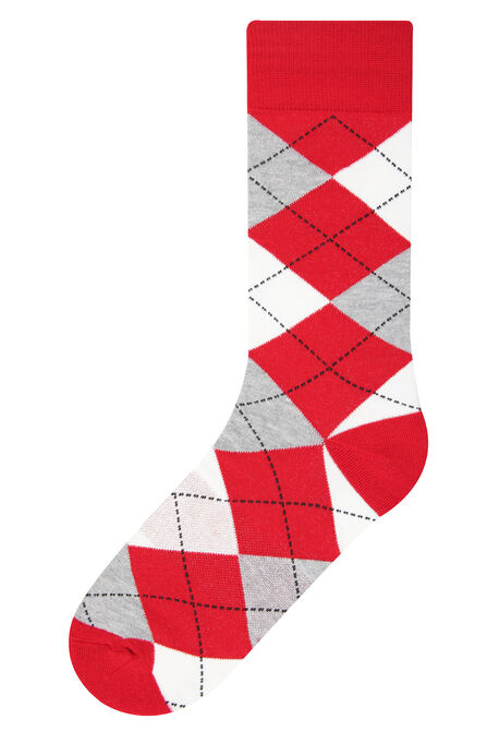 Argyle Socks, Red view# 1