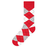Argyle Socks, Red view# 1