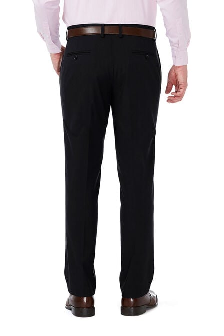 J.M. Haggar Premium Stretch Shadow Check Suit Pant, Black view# 3
