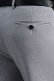 J.M. Haggar 4-Way Stretch Dress Pant, Light Grey view# 2