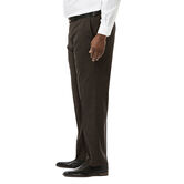 Big &amp; Tall J.M. Haggar Premium Stretch Suit Pant - Flat Front, Chocolate view# 2