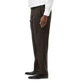 Big &amp; Tall J.M. Haggar Premium Stretch Suit Pant - Flat Front, Chocolate view# 2
