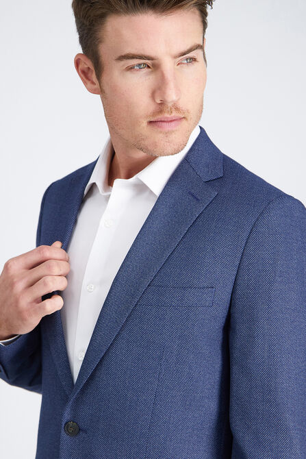 Birdseye Sport Coat, Navy view# 3