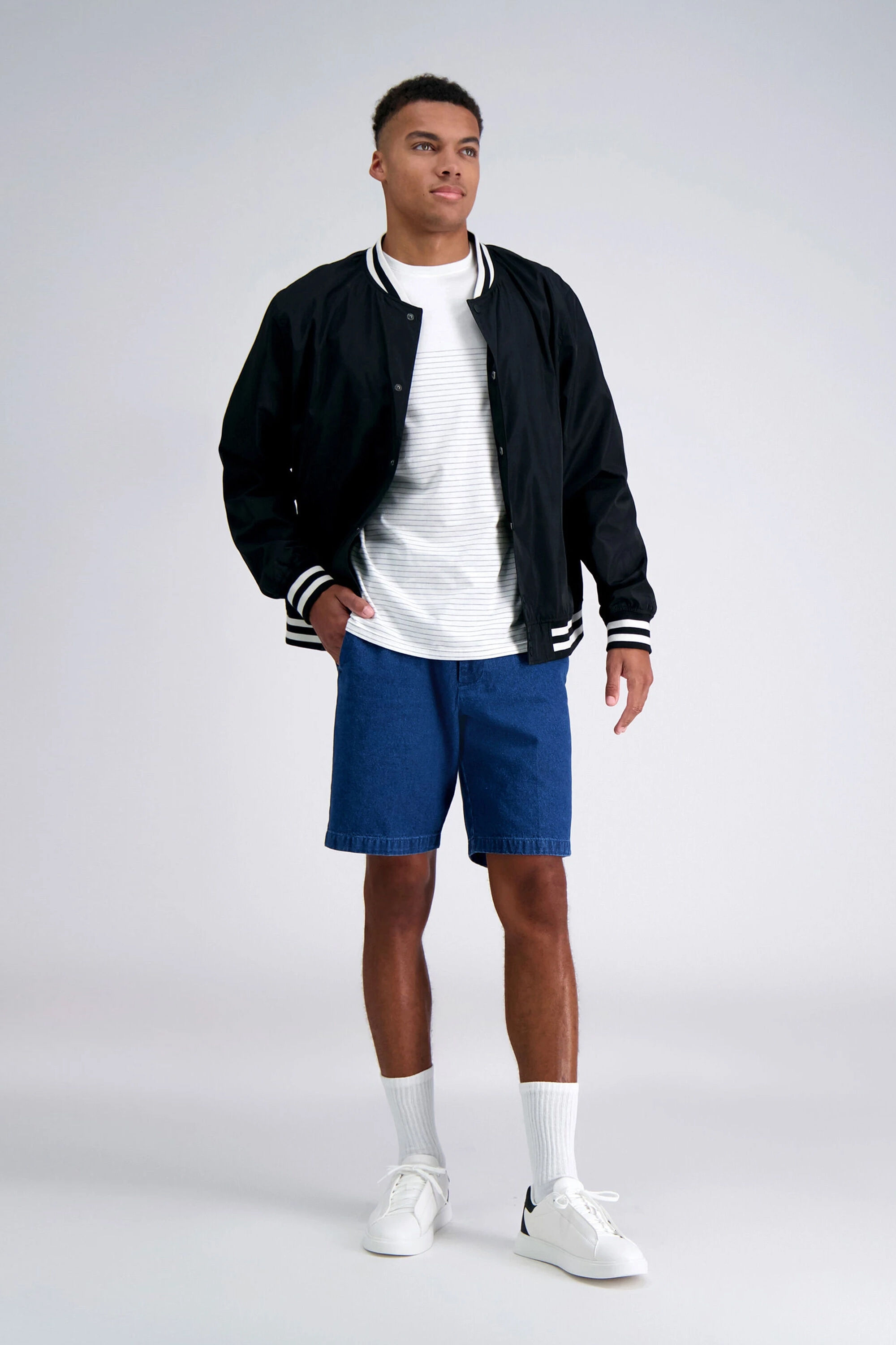 Haggar denim shorts hotsell