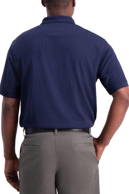 Waffle Golf Polo, Navy view# 2