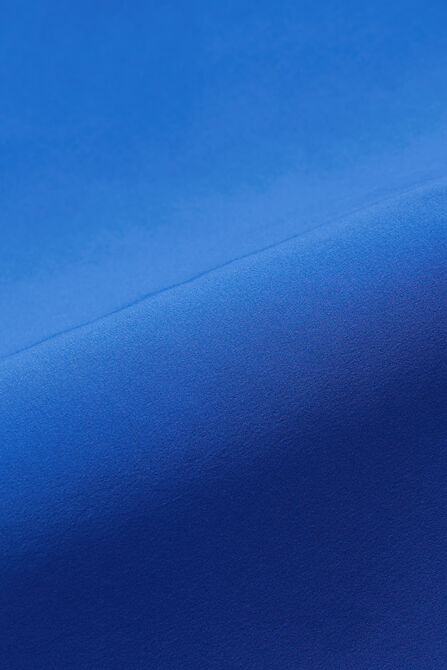 Smart Wash&trade; Dress Shirt - Blue Solid,  view# 5