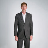 Travel Performance Suit Separates Jacket, Brown Heather view# 1