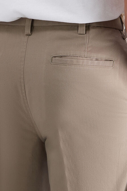 Premium Comfort Khaki Pant, Khaki view# 5