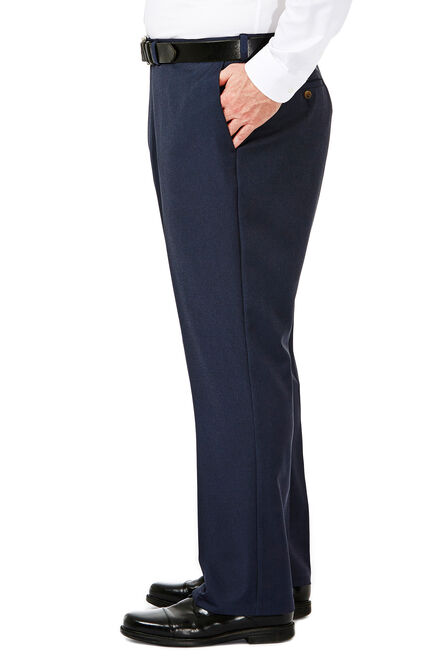 Big &amp; Tall Cool 18&reg; Heather Solid Pant, Heather Blue view# 2