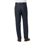 J.M. Haggar Dress Pant - Sharkskin, Dark Navy view# 3