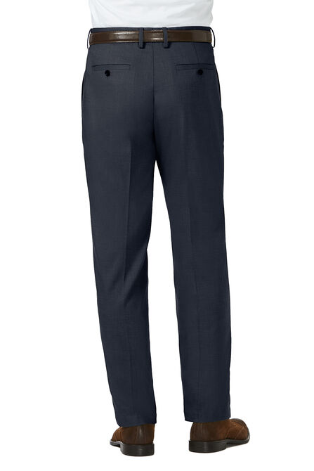 J.M. Haggar Dress Pant - Sharkskin, Dark Navy view# 3