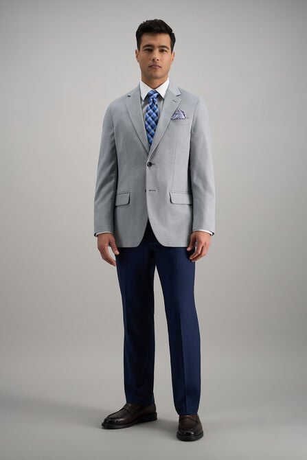 Premium Comfort Dress Pant, Blue view# 3
