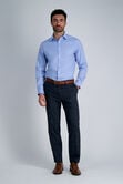 Premium Comfort Dress Shirt - Blue, Light Blue view# 3