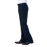 Big &amp; Tall E-CLO&trade; Tonal Plaid Dress Pant, Navy view# 2