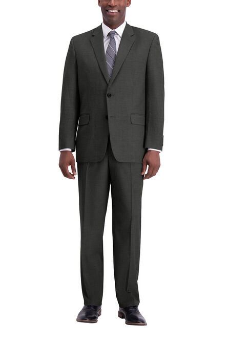 J.M. Haggar Texture Weave Suit Jacket, Grey view# 5