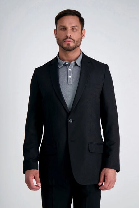 Smart Wash&reg; Repreve&reg; Suit Separate Jacket, Black view# 2