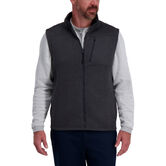 Bonded Fleece Sweater Vest,  Charcoal view# 1