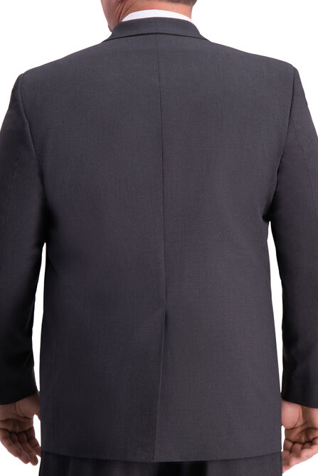 Big &amp; Tall J.M. Haggar 4-Way Stretch Suit Jacket, Charcoal Htr view# 2