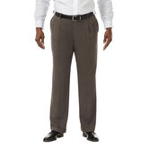 Big &amp; Tall Premium Stretch Dress Pant, Medium Brown view# 1