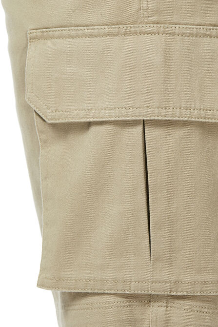 Stretch Cargo Short, Khaki view# 4