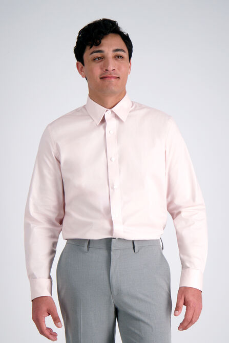 Premium Comfort Dress Shirt - Pink, Pink view# 1