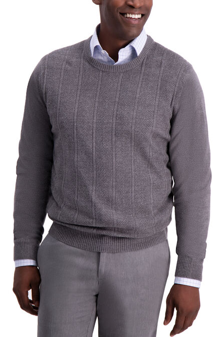 Herringbone Sweater, Stone view# 1