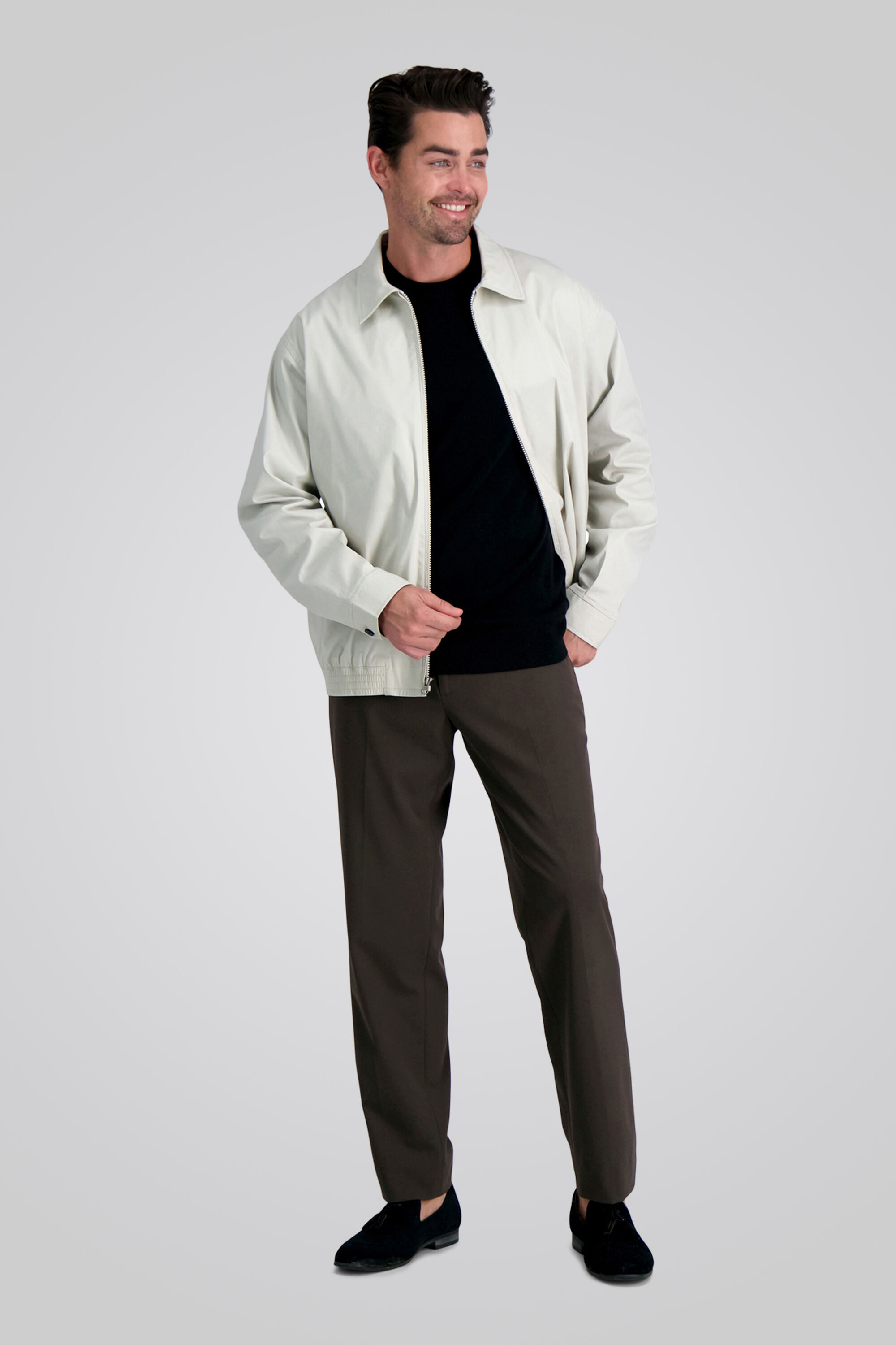 Haggar slim fit shop dress pants