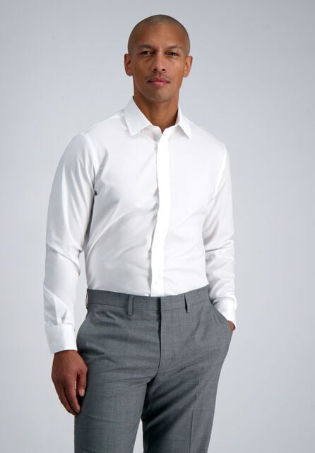 Premium Comfort Dress Shirt - White, White