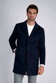 J.M. Haggar Premium Topcoat, Navy view# 1