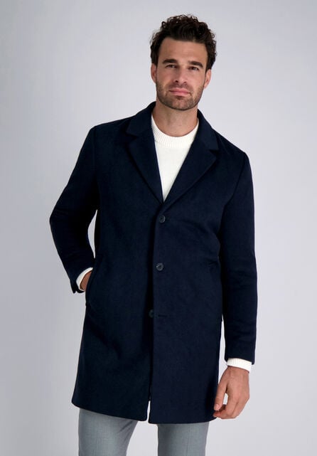 J.M. Haggar Premium Topcoat, Navy