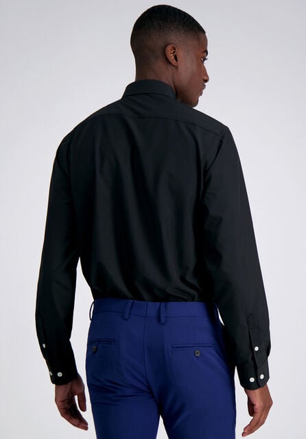 Performance Stretch Dress Shirt - Black, Black