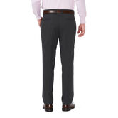J.M. Haggar Premium Stretch Shadow Check Suit Pant, Black / Charcoal view# 3