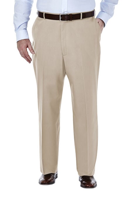 Big &amp; Tall Premium No Iron Khaki, Sand view# 1