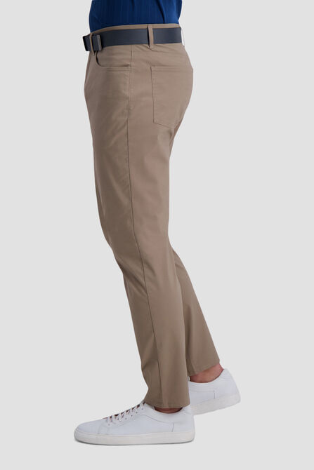 The Active Series&trade; City Flex 5-Pocket Traveler Pant, Khaki view# 2