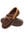 Genuine Suede Moccasin, Brown, swatch