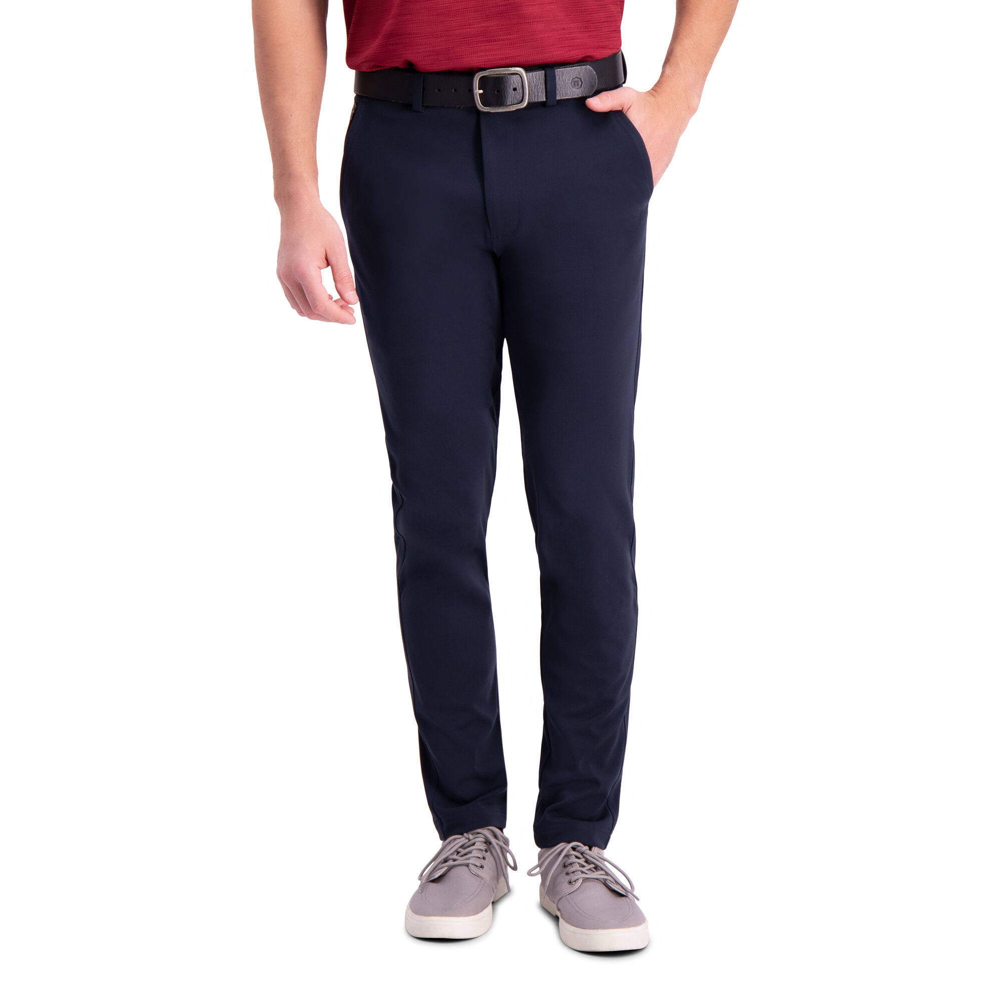 Haggar The Active Series Tech Pant Navy (HC81046 Clothing Pants) photo