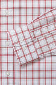 Premium Comfort Dress Shirt -  Light Grey Plaid,  view# 5