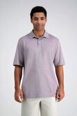 Short Sleeve Pique Polo, Medium Pink view# 1