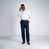 Premium Comfort Dress Shirt - Double Blue Check,  view# 3