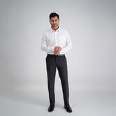 White Premium Comfort Dress Shirt, White view# 4