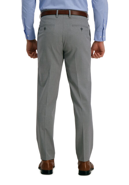 J.M. Haggar 4-Way Stretch Dress Pant - Solid, Grey